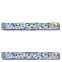 Satch Pack Zubehör SWAPS - Klettstreifen (Confetti Blue)