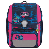 Scout Genius DIN - Schulranzen Set 4 tlg. mit Turnbeutel (Magic Sea) - Ansicht 2