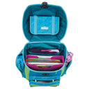 Scout Genius DIN - Schulranzen Set 4 tlg. mit Turnbeutel (Water Lily) - Markenkoffer