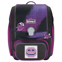 Scout Genius Exklusiv "Movie Star" - Schulranzen Set 5tlg. (Pink Pixel) - Ansicht 2