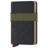 Secrid Liba Bandwallet - Geldbörse 6cc 10.2 cm RFID (black - olive) - Markenkoffer