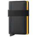 Secrid TPU Bandwallet - Geldbörse 4cc RFID 10 cm (black - ochre) - Markenkoffer