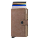 Secrid Vintage Miniwallet - Geldbörse RFID 6.5 cm (taupe) - Markenkoffer