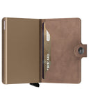 Secrid Vintage Miniwallet - Geldbörse RFID 6.5 cm (taupe) - Markenkoffer