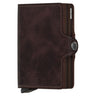 Secrid Vintage Twinwallet - Geldbörse RFID 7 cm (chocolate)