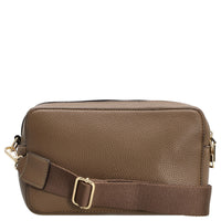 Seidenfelt Bjuv - Umhängetasche 24 cm (olive/gold) - Ansicht 4