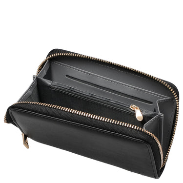 Seidenfelt Ebba - Geldbörse 4cc 15 cm (matt black) - Markenkoffer