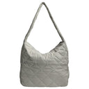 Seidenfelt Hetta Maxi Hobo - Schultertasche 42 cm (cool grey)