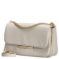 Seidenfelt Lesja - Umhängetasche 27 cm (oat milk/gold) - Ansicht 2