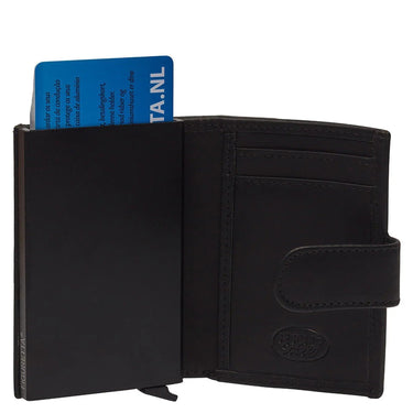 The Chesterfield Brand Leipzig - Kreditkartenetui 6cc 10 cm RFID (black) - Markenkoffer