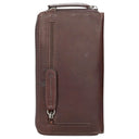 The Chesterfield Brand Malaga - Handytasche/Geldbörse 12cc 19 cm (brown) - Markenkoffer