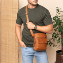 The Chesterfield Brand Montira - Umhängetasche 25 cm (cognac) - Ansicht 7