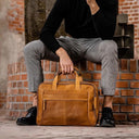 The Chesterfield Brand Ryan - Aktentasche 17" L Leder 42 cm (cognac) - Ansicht 7