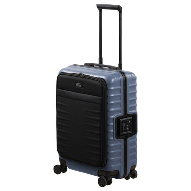 TITAN OVERSEAS - 4 - Rollen - Kabinentrolley S 55/23cm mit Vortasche (midnight blue) - Markenkoffer