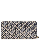 Tommy Hilfiger Jacquard - Geldbörse 12cc 19 cm (space blue) - Markenkoffer