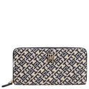 Tommy Hilfiger Jacquard - Geldbörse 12cc 19 cm (space blue) - Markenkoffer