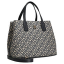 Tommy Hilfiger Jacquard - Handtasche (space blue) - Markenkoffer
