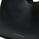 Tommy Hilfiger Logo - Henkeltasche 35 cm (black) - Markenkoffer