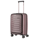 Travelite Air Base - 4 - Rollen - Kabinentrolley mit Vortasche S 55 cm (flieder) - Markenkoffer