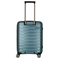 Travelite Air Base - 4-Rollen-Kabinentrolley mit Vortasche S 55 cm (iceblue) - Ansicht 4