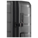 Travelite Air Base - 4 - Rollen - Trolley Set 3tlg. L/M/S Vortasche (anthracite) - Markenkoffer