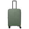 Travelite Air Stripe - 4 - Rollen - Trolley 66 cm erw. (green) - Markenkoffer