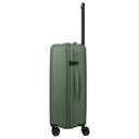 Travelite Air Stripe - 4 - Rollen - Trolley 66 cm erw. (green) - Markenkoffer