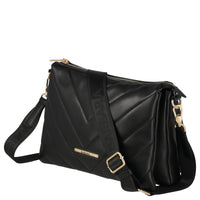 Travelite BARBARA Cozy Crossbody Bag Trio - Umhängetasche 27 cm (schwarz)