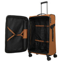 Travelite Briize - 4 - Rollen - Trolley L 78 cm erw. (curry) - Markenkoffer