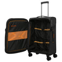 Travelite Briize - 4 - Rollen - Trolley M 67 cm erw. (schwarz) - Markenkoffer