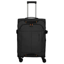 Travelite Briize - 4 - Rollen - Trolley M 67 cm erw. (schwarz) - Markenkoffer