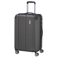 Travelite City - 4-Rollen-Trolley erw. M 68 cm (anthrazit) - Ansicht 2