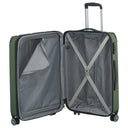 Travelite City - 4 - Rollen - Trolley erw. M 68 cm (grün) - Markenkoffer