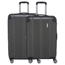 Travelite City - 4 - Rollen Trolley Set 2tlg. (anthrazit) - Markenkoffer