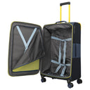 Travelite Color Craze - 4 - Rollen - Trolley L 77 cm (dunkelblau) - Markenkoffer