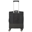 Travelite Crosslite - 4 - Rollen - Kabinentrolley S 55 cm (black) - Markenkoffer