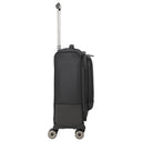Travelite Crosslite - 4 - Rollen - Kabinentrolley S 55 cm (black) - Markenkoffer