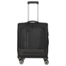 Travelite Crosslite - 4 - Rollen - Kabinentrolley S 55 cm (black) - Markenkoffer