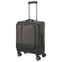 Travelite Crosslite - 4 - Rollen - Kabinentrolley S 55 cm (oliv) - Markenkoffer