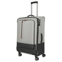 Travelite Crosslite - 4 - Rollen - Trolley L 77 cm erw. (natur) - Markenkoffer