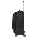 Travelite Crosslite - 4 - Rollen - Trolley M 66 cm erw. (black) - Markenkoffer