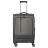 Travelite Crosslite - 4 - Rollen - Trolley M 66 cm erw. (oliv) - Markenkoffer