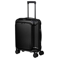 Travelite Millennium - 4-Rollen-Kabinentrolley mit Vortasche S 55 cm (black) - Ansicht 2