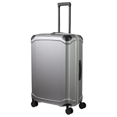 Travelite Millennium - 4 - Rollen - Trolley L 76 cm (silver) - Markenkoffer