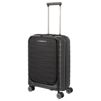 Travelite Mooby - 4-Rollen-Kabinentrolley mit Vortasche S 55 cm (black) - Ansicht 2
