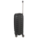 Travelite Mooby - 4 - Rollen - Kabinentrolley mit Vortasche S 55 cm (black) - Markenkoffer