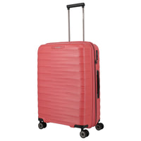 Travelite Mooby - 4 - Rollen - Trolley M 66 cm erw. (rot) - Markenkoffer