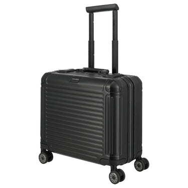 Travelite Next - 4 - Rollen - Businesstrolley 45 cm (schwarz) - Markenkoffer