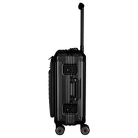 Travelite Next - 4-Rollen-Kabinentrolley mit Vortasche S 55 cm (black) - Ansicht 3