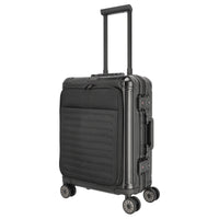 Travelite Next - 4-Rollen-Kabinentrolley mit Vortasche S 55 cm (black) - Ansicht 2